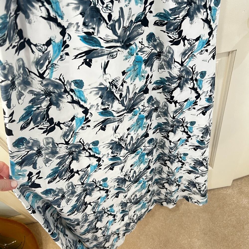 NWT Chiara Boni La Petite Robe Marga gathered floral gown, size 8 - Picture 6 of 12